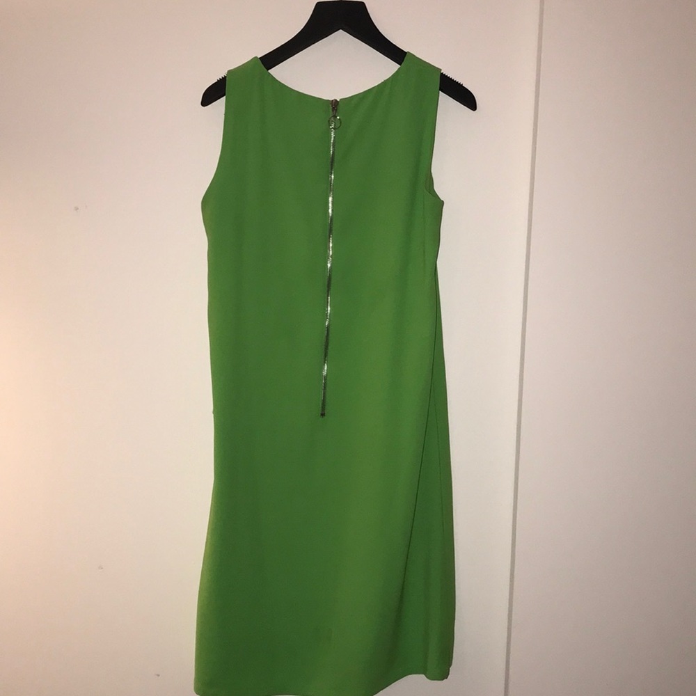 Kelly Green Mini Sheath Dress - Picture 4 of 7